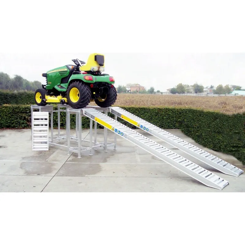 140.25 Rampas de carga en aluminio para rueda y oruga de goma | 2500 mm