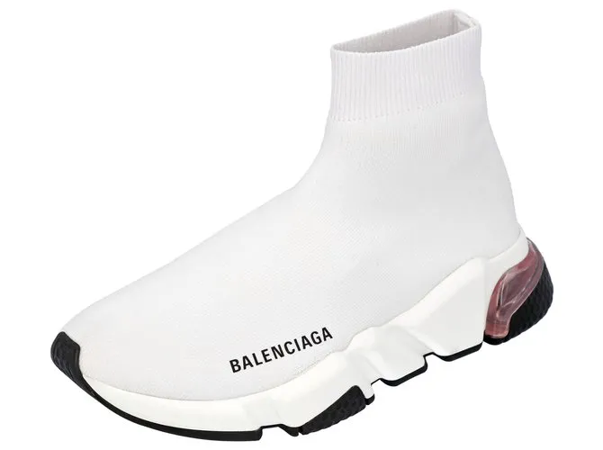 Balenciaga Velocidad de las mujeres 2.0 SNEAKER Blanco 
