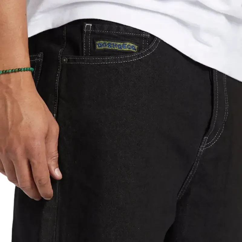 Bermuda Dc Baggy Denim Short RBT Negro