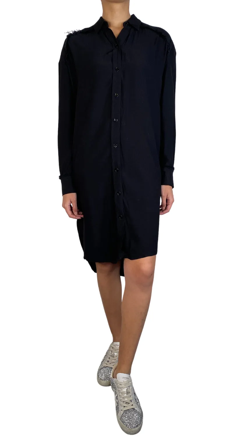 BIMBA Y LOLA Vestido Camisero Negro