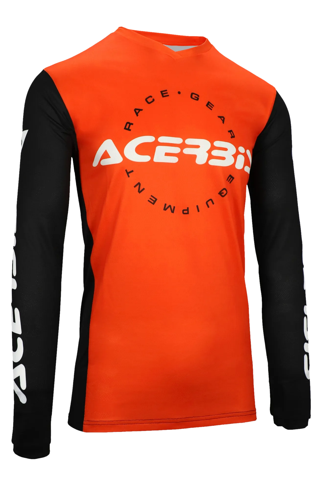 Camiseta de Cross Acerbis Acerbis J Track Inc Naranja-Negro 