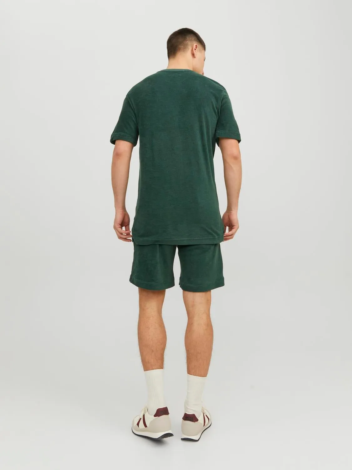 Camiseta Liso Cuello redondo | Verde oscuro | Jack & Jones®