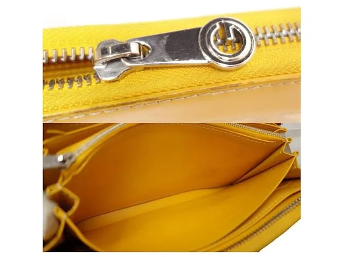 Cartera larga Goyard Matignon GM Amarillo 