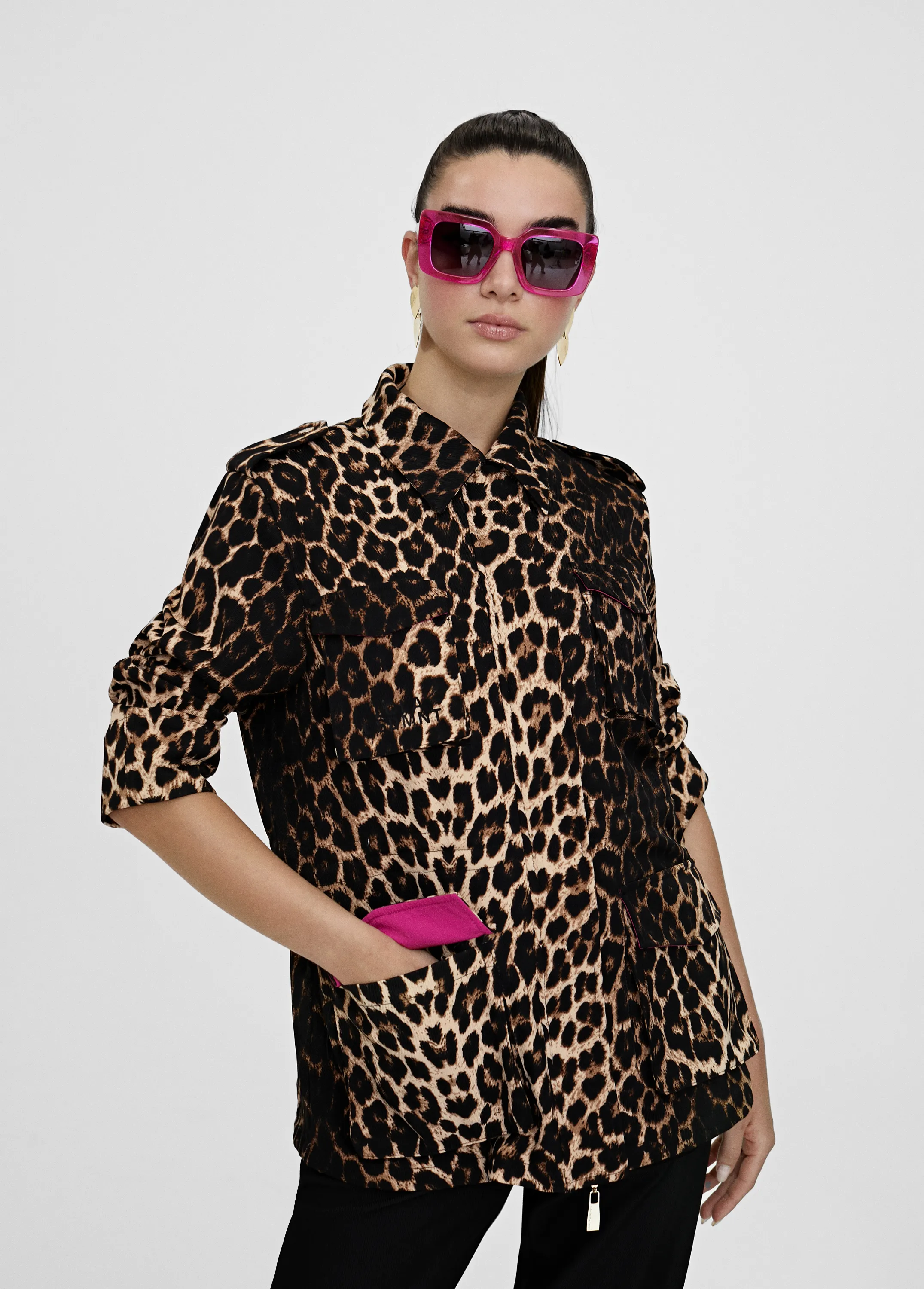 Cazadora animal print Lola Casademunt