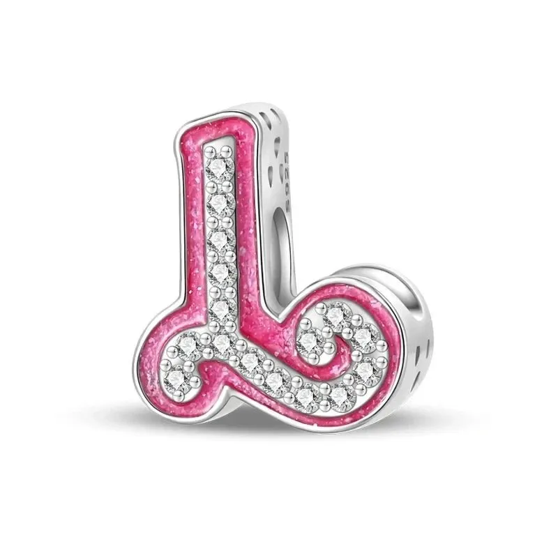 Charm Letras A - Z Inspiradas en Barbie