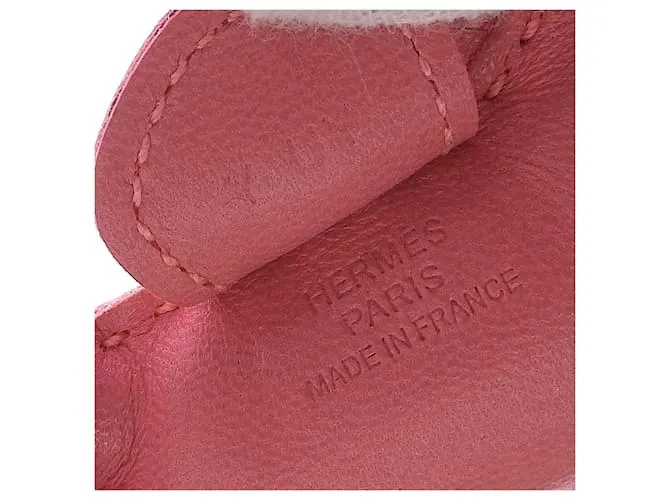 Charm Rodeo PM de Hermès en Agneau Milo Rosa 