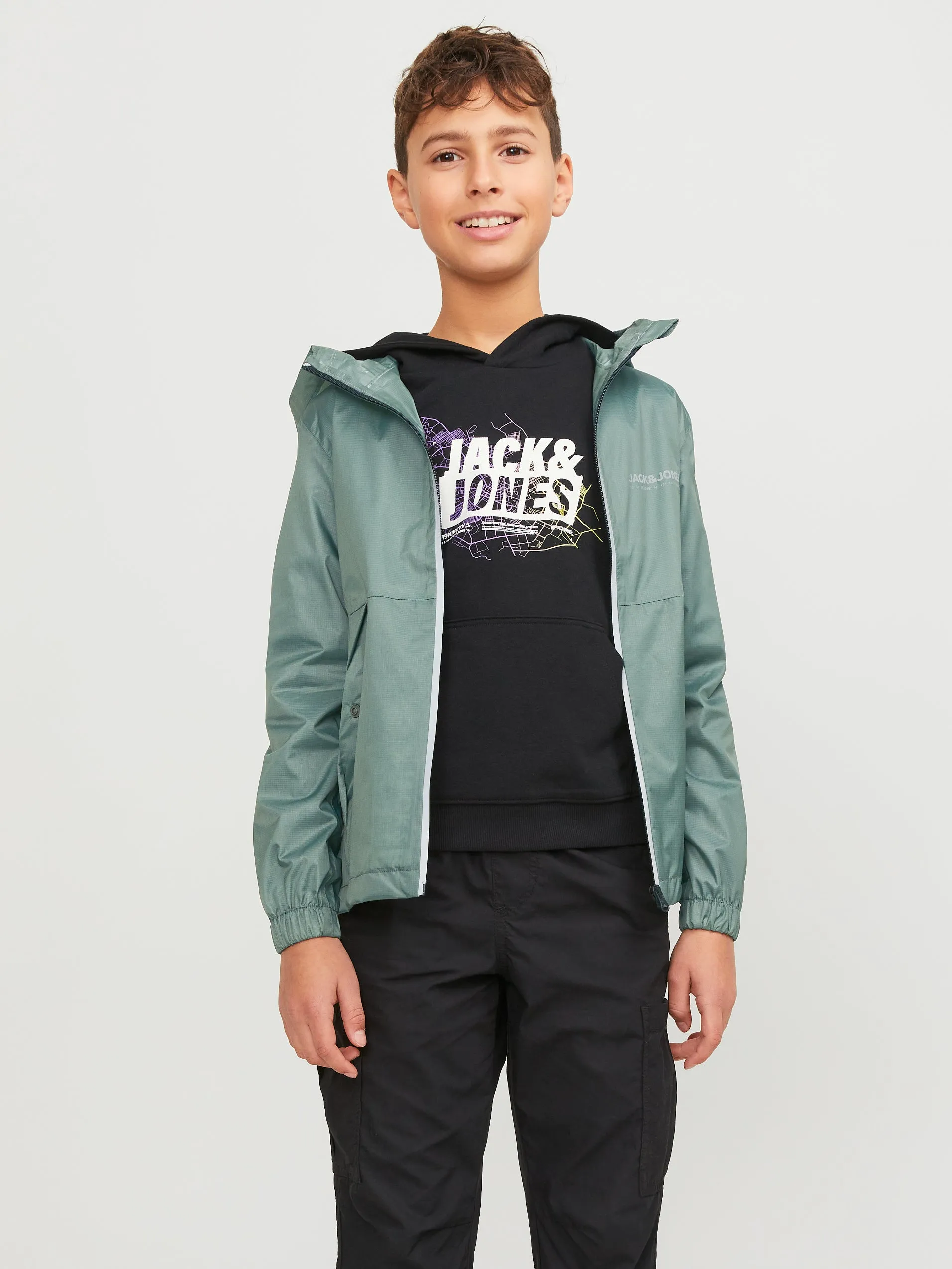 Chubasquero Bebés | Verde intermedio | Jack & Jones®
