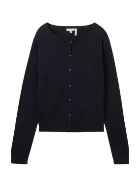 Cárdigan TOM TAILOR en Navy