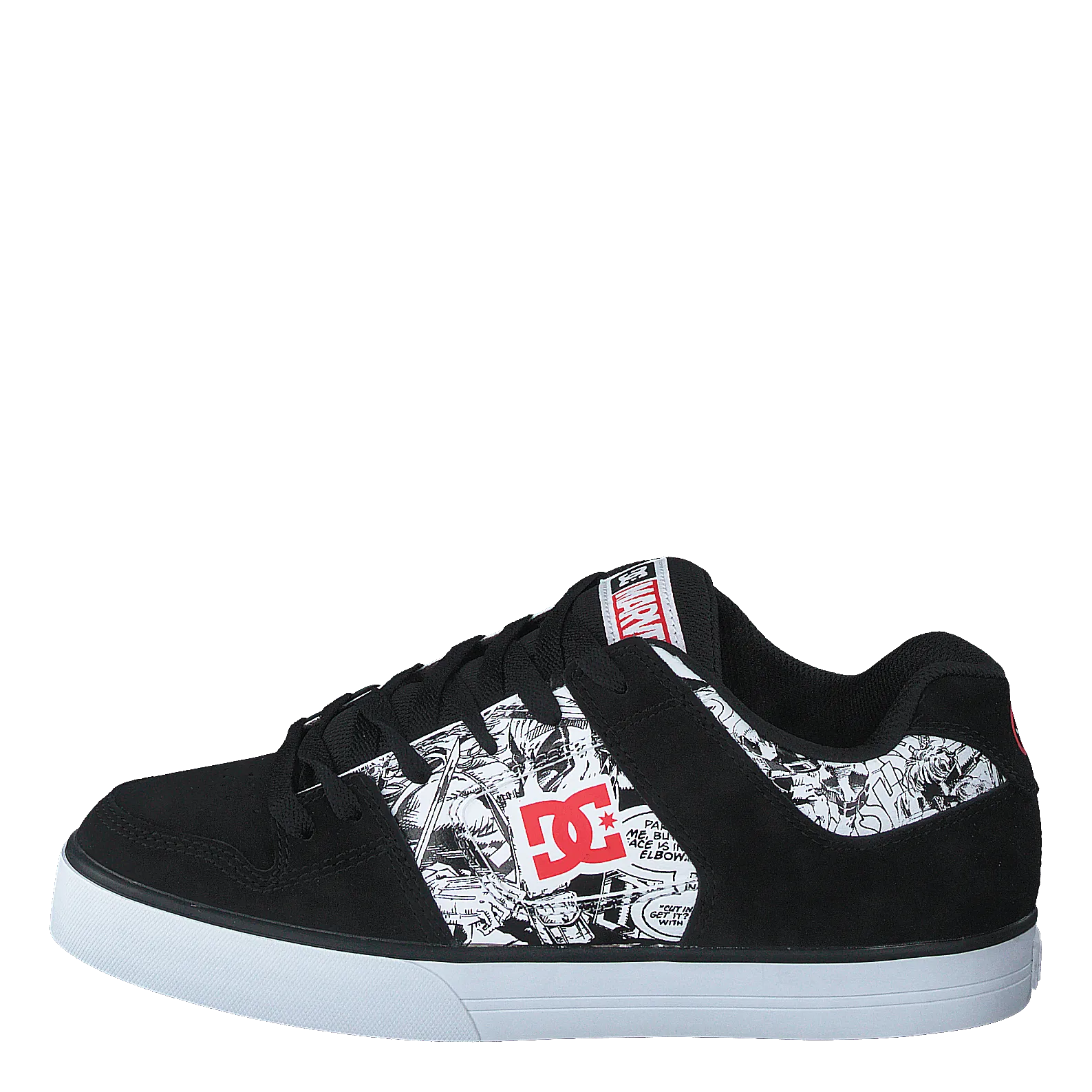DC Shoes Dp Pure Black/white/red
