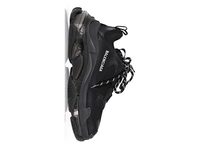 Everyday Zapatillas Balenciaga Triple S en poliéster negro 