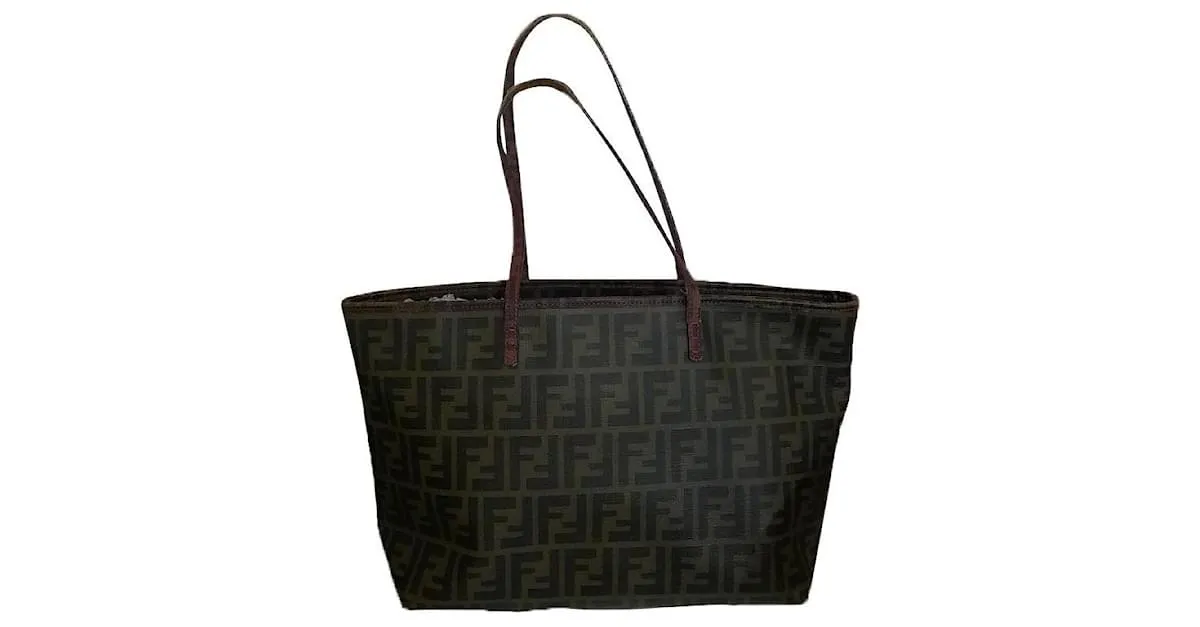 Fendi Spalmati zucca Castaño 