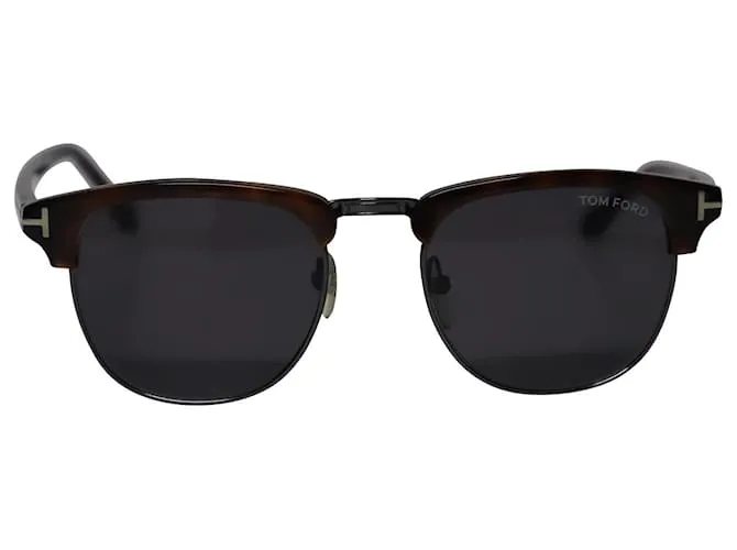 Gafas de sol Tom Ford Henry de acetato negro 