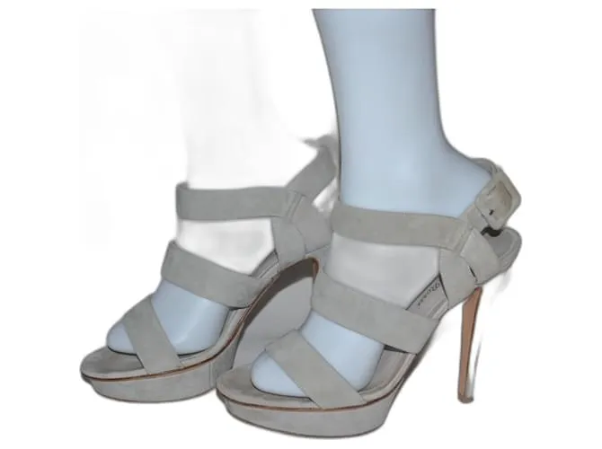 Gianvito Rossi sandalias Gris 