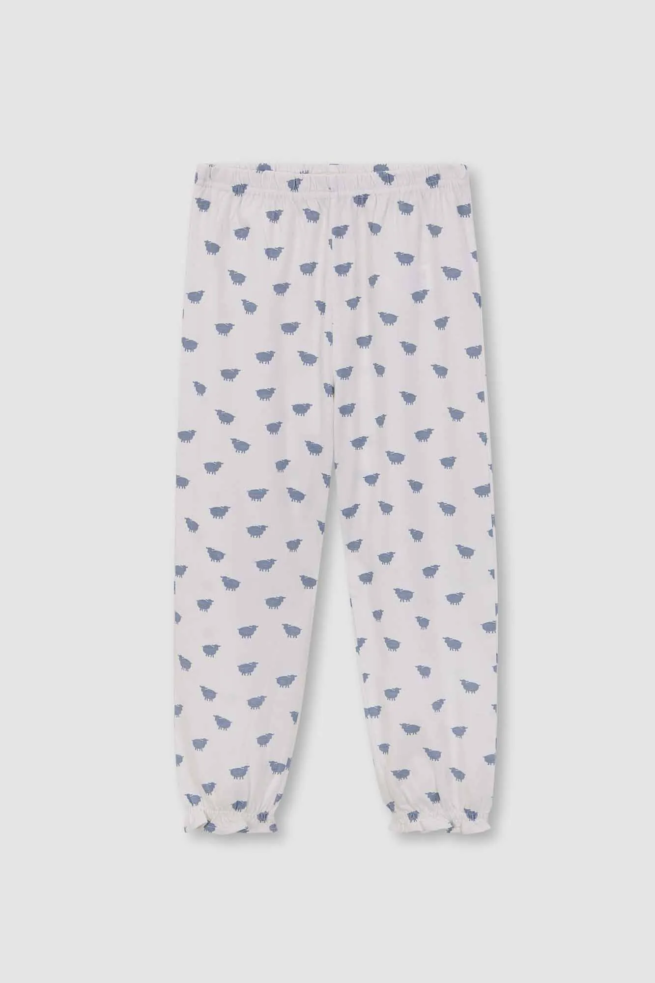 Gocco Pijama Estampado Ovejitas Blanco Roto