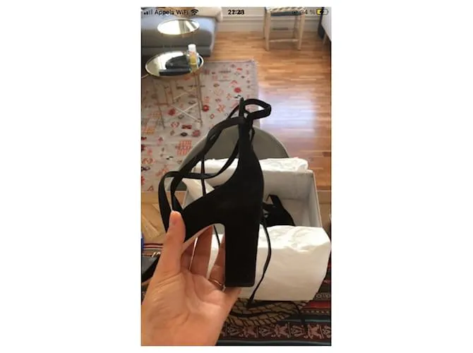 Jimmy Choo Flynn 85 Negro 