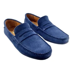 MOCASIN DRIVER HOMBRE ANTIFAZ SERRAJE AZUL