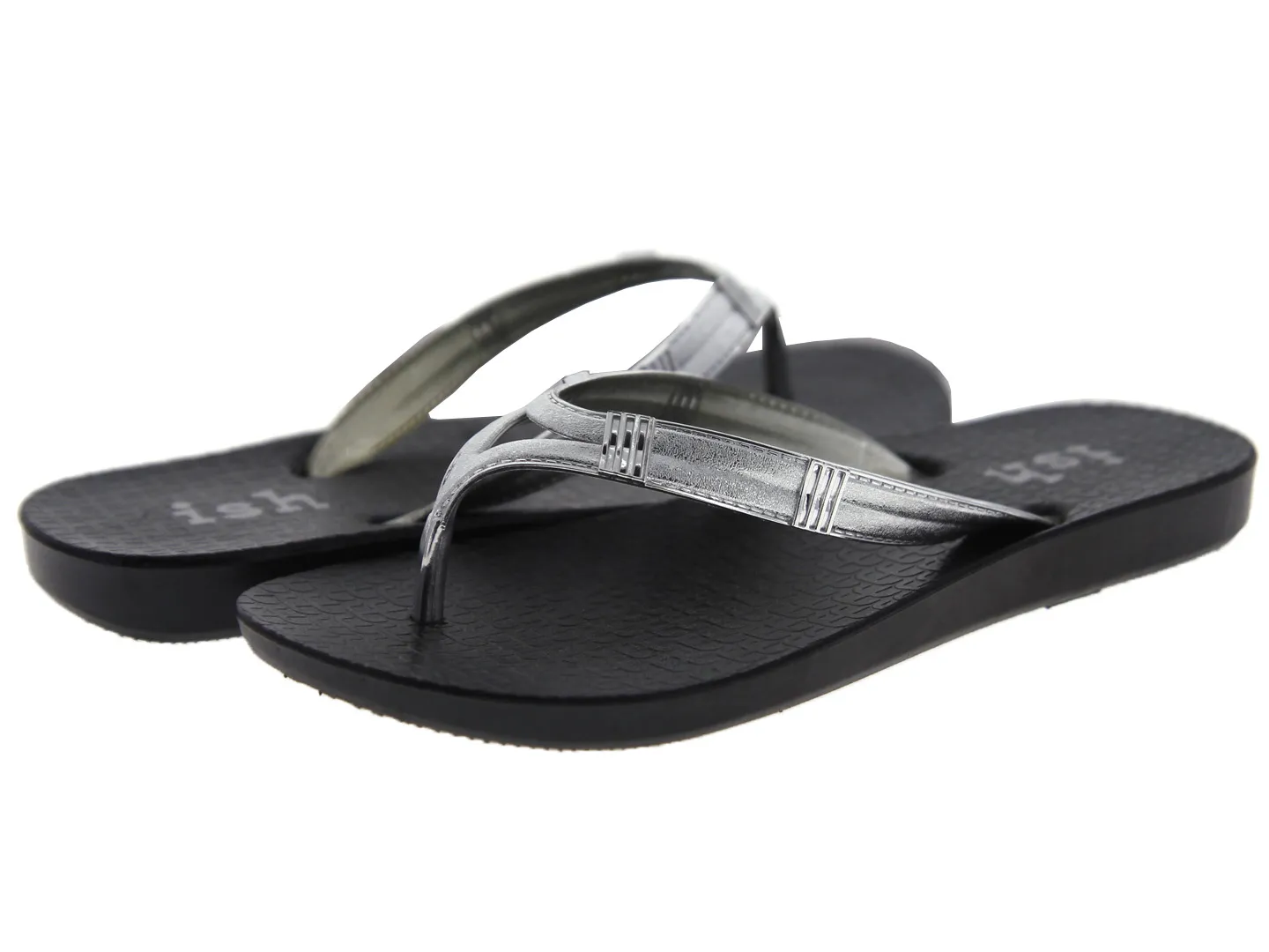 Sandalias Elega Fh6001 Plata Para Mujer