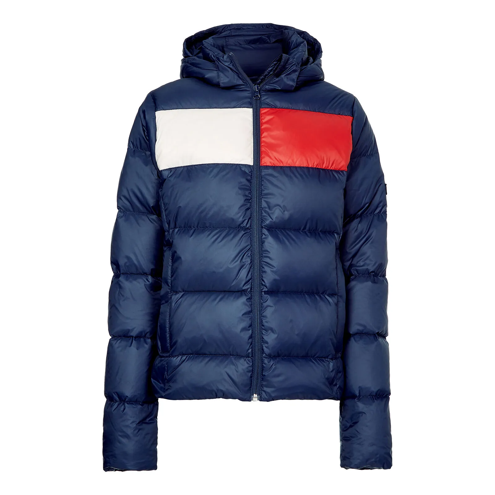 Tommy Hilfiger Equestrian Chaqueta de invierno para mujer Re-Down