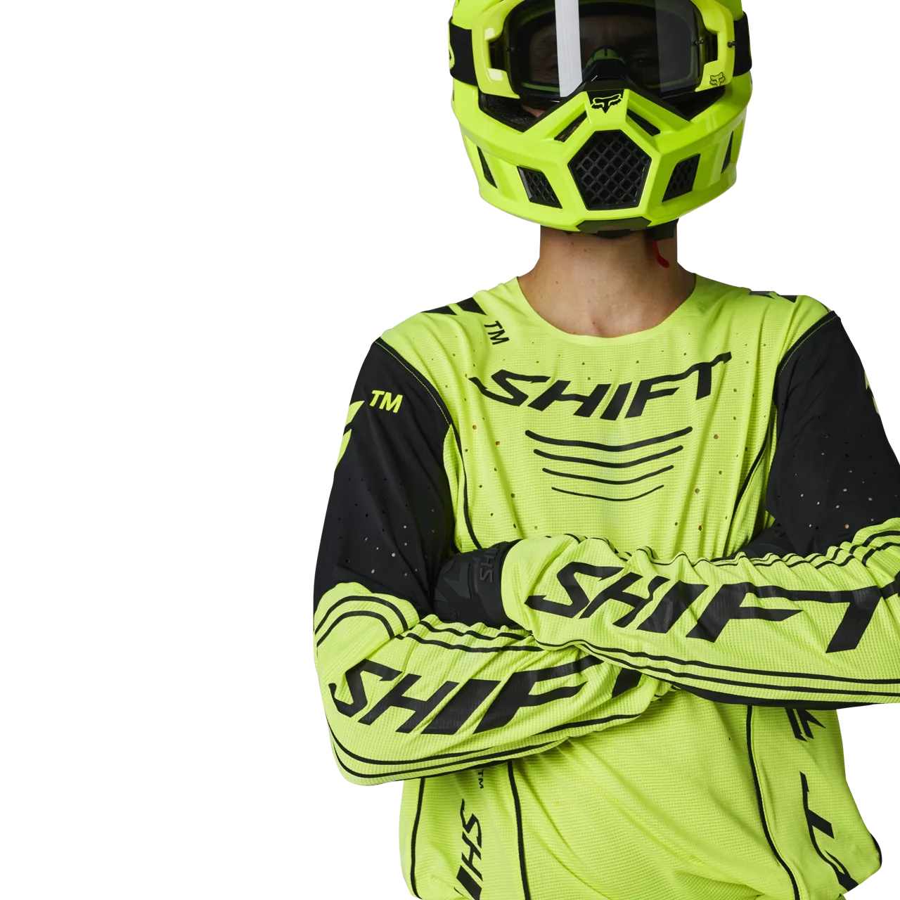 Traje de Cross Shift Blue Label Cuda Verde