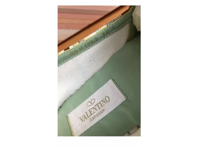 Valentino Garavani Alpargatas Multicolor Verde 