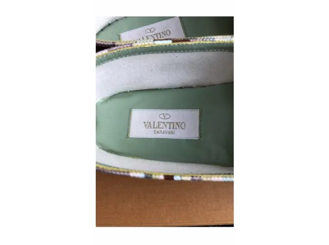 Valentino Garavani Alpargatas Multicolor Verde 