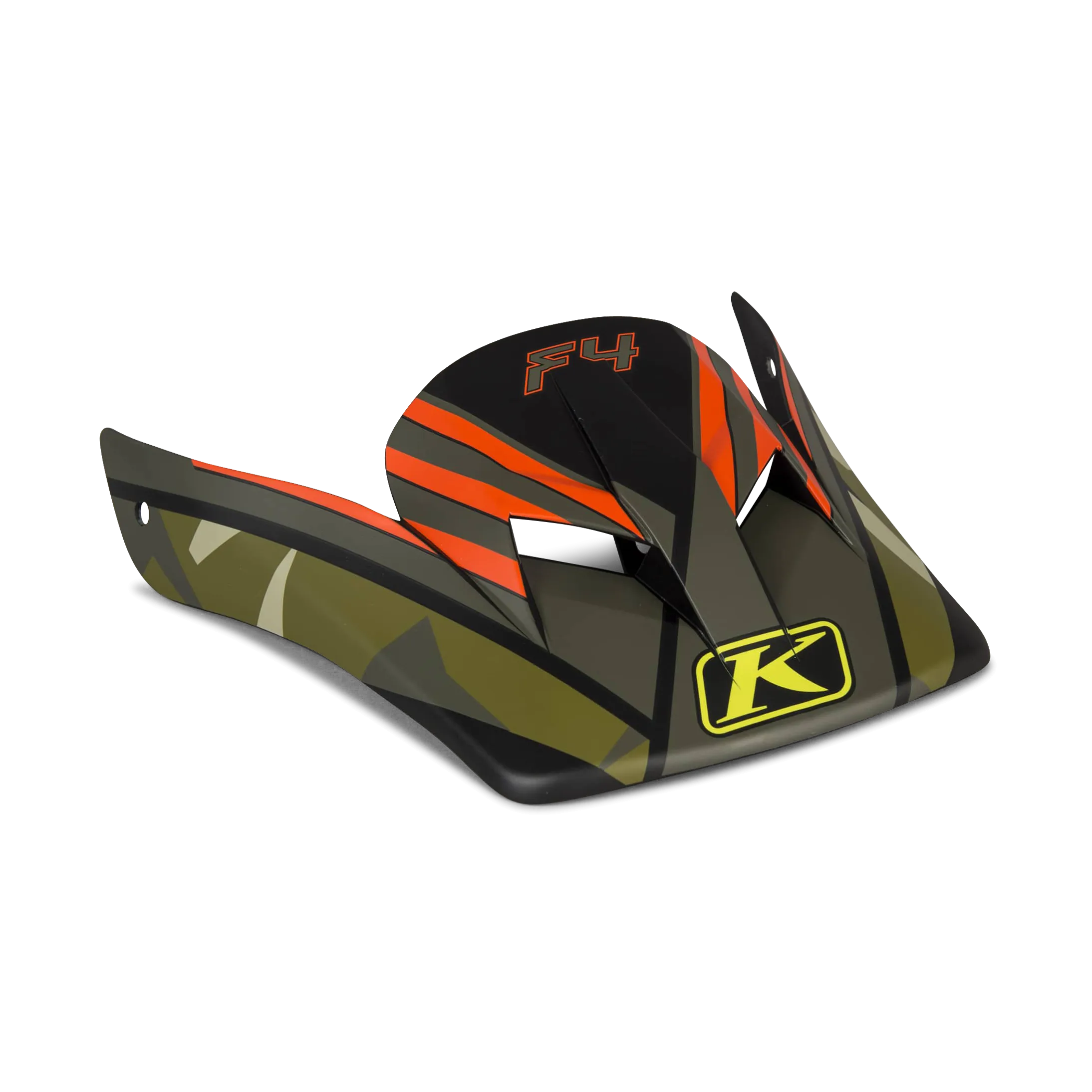 Visera de Casco Klim F4 Shattered Verde